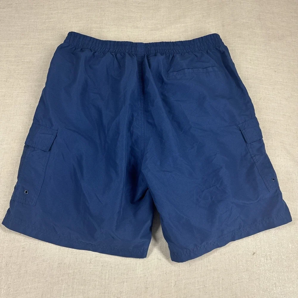 PGA Tour Originals Shorts Mens XL Cargo Swim‎ Trunks Mesh Lined Polyester Golf